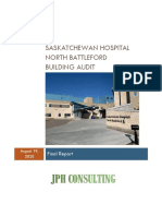 Saskatchewan Hospital North Battleford Audit Report