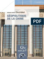 Géopolitique de La Chine (Mathieu DUCHÂTEL)