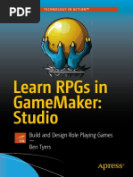 Learn RPGs in GameMaker Studio - Build and Design Role Playing Games (Ben Tyers)