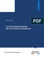 Proyecto de Ley Sistema Policial PDF