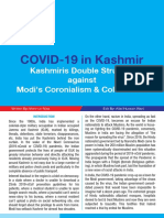 Covid 19 in Kashmir 