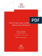 Dossier Con Lo Bien Que Estabamos Ferreteria Esteban Teatro Espanol