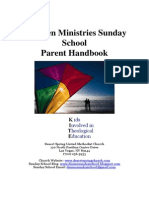 Children Ministries Parent Handbook