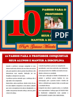 Ebook 10 Passos para o Professor Conquistar Seus Alunos e Manter A Disciplina PDF