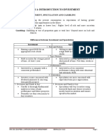 Fin 358: Chapter 1: Introduction To Investment - Erimalida Yazi