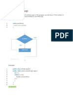 Java While Loop: Syntax