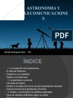 Astronomia y Telecomunicaciones