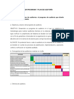 Taller Programa y Plan de Auditoría