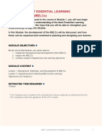 LDM2 Module 2 Most Essential Learning Competencies