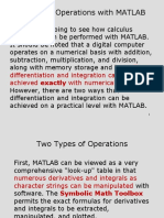 Lecture 06 - Calculus With Matlab PDF