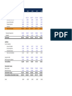 Balance Sheet Current Assets Template