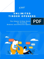 Unlimited Tinder Openers