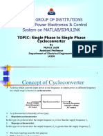 Analyzing Power Electronics & Control System On Matlab/Simulink