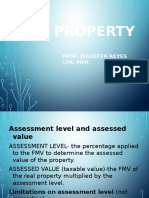 Real Property: Prof. Jeanefer Reyes Cpa. Mpa