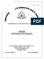 Dgaqa Organisation Manual: Government of India, Ministry of Defence