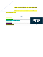 Informe de Auditoria Operativa de La Empresa Comercial Carsa S