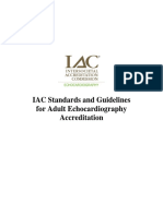 IAC Standards and Guidelines For Adult Echocardiography Accreditation