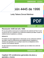 Resolución 4445 de 1996