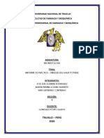 Informe de Práctica de Analisis de Agua Potable