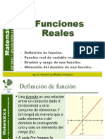 Funciones Reales