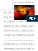 Introducción A Al Técnica A La Perfilación Criminal o Criminal Profiling - Psicología Forense Aplicada