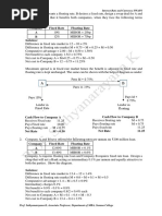 Swap Sums With Solution PDF