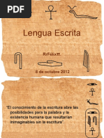 Escritura