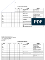 Escala de Estimacion de 4 Grado