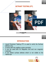 Penetrant Testing (PT) : Dr. A. Noorul Haq