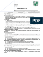 PLANIFICACIÓN AULICA DE ESI 3137 Lengua I 1° 2° CB TM Prof Pamela Rivera 1° Trimestre AÑO 2020