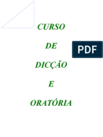 Curso de Dicção e Oratória (Apostila)