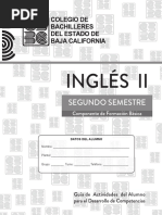 Inglés Ii - 2020-1