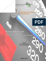 BSC/ESTA - Balanced Scorecard - Avaliação de Desempenho Da Escola Superior de Tecnologias de Abrantes