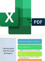 Day 1: MS Excel For Beginners