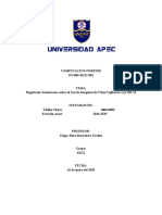 Tarea 1 - S-D 2019 - Regulación Dominicana Sobre El Uso de Imáges de Video Vigilancia