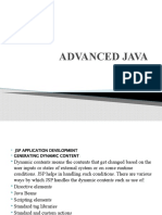 Advanced Java: Mca 4 Sem Unit Iv Part 1st