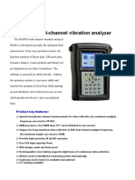 RH802 Dual Channel Vibration Analyzer Manual