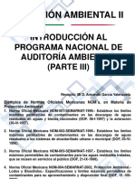 Prog Nac Auditoría Amb (Parte III)