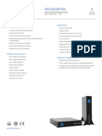 12 Ficha Técnica UPS RP 1100 1