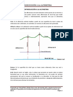 INTRODUCCIÓN A LA ALTIMETRIA - Docx II