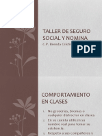 Taller de Seguro Social y Nomina