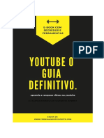 E-Book O Guia Definitivo Do Sucesso No Youtube para Negócios.