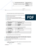 Evaluación Inducción