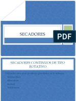 Teoría de Secadores.