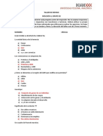 Biologia Taller 1 PDF