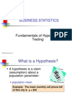 Hypothesis PDF