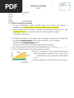 Quiz G7 Geography Unit 1