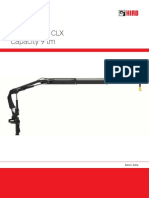 Hiab XS 099 CLX Capacity 9 TM: Basic Data