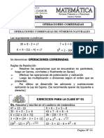 Separata de Clase #01 - B - Operaciones Combinadas