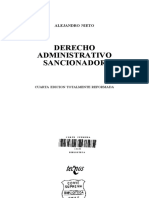 Nieto. Alejandro, Derrecho Administrativo Sancionador